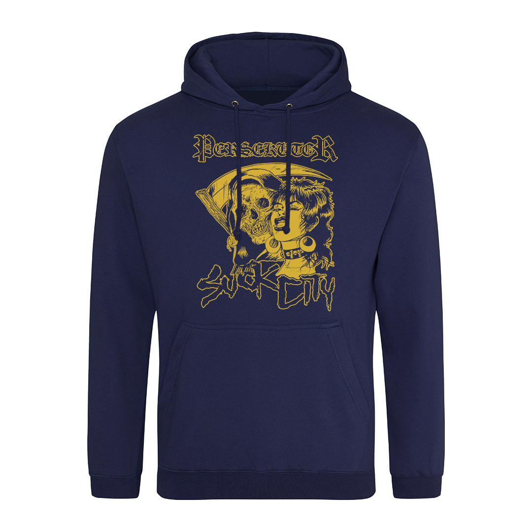 Persekutor - Suck City Pullover Hoodie - Navy