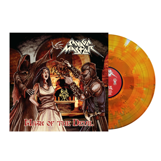 Savage Master - Mask of the Devil Vinyl LP - Oracle Orange