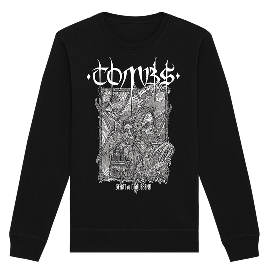 Tombs - Beast of Gravesend Crewneck Sweatshirt - Black