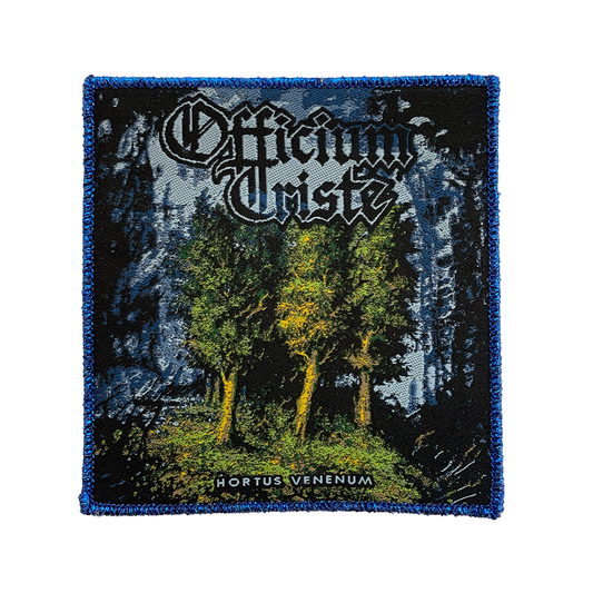 Officium Triste - Hortus Venenum Patch (Blue Border)