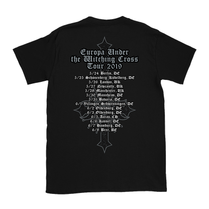 Bewitcher - Under The Witching Cross 2019 Tour T-Shirt - Black