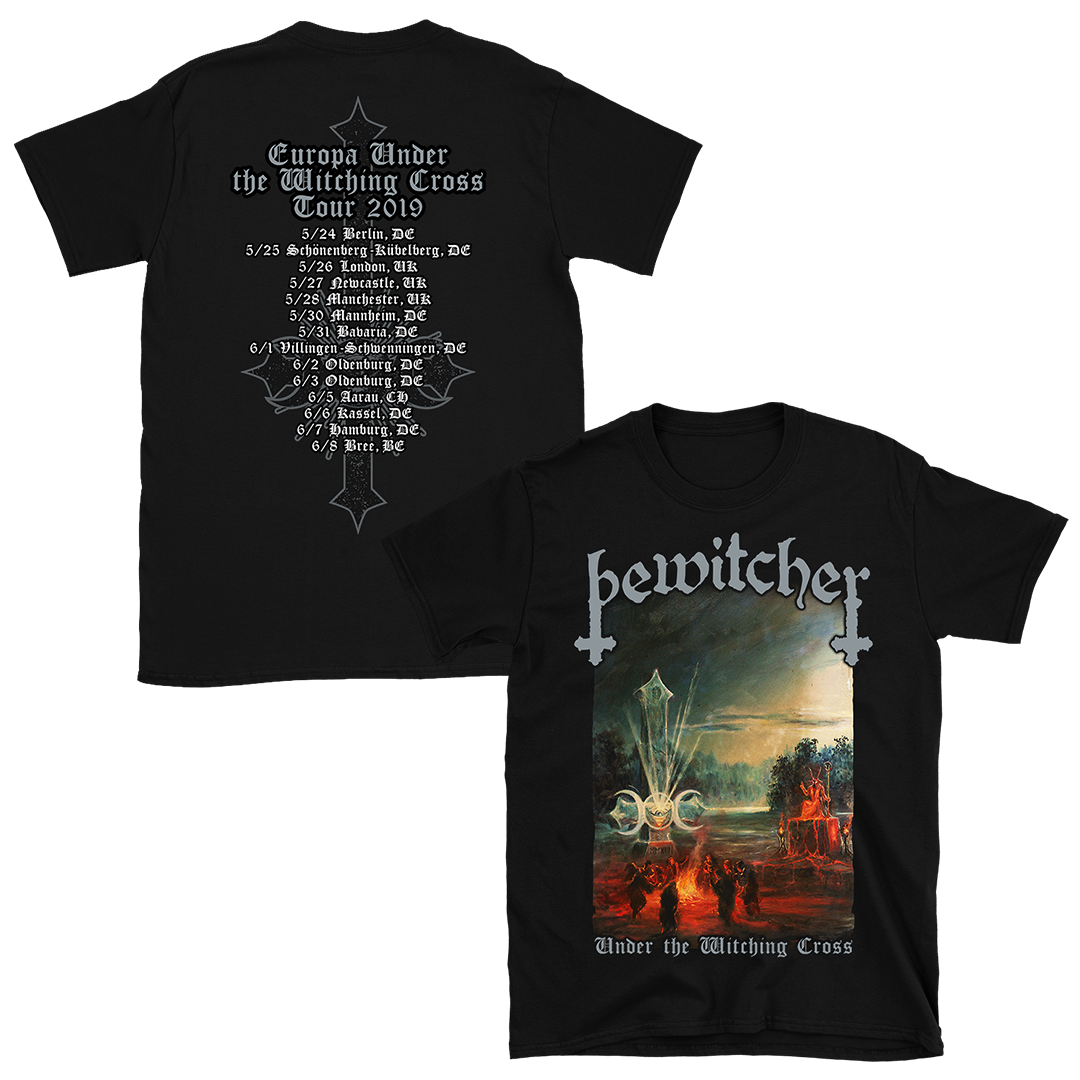 Bewitcher - Under The Witching Cross 2019 Tour T-Shirt - Black