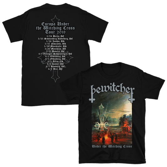 Bewitcher - Under The Witching Cross 2019 Tour T-Shirt - Black