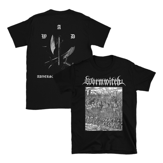 Wormwitch - Adversary In Flames T-Shirt - Black