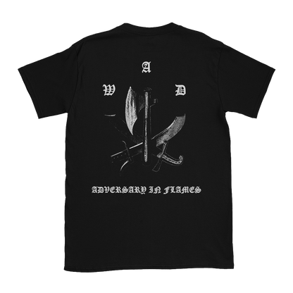 Wormwitch - Adversary In Flames T-Shirt - Black