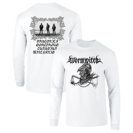 Wormwitch - Witch Knights Longsleeve - White