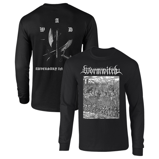 Wormwitch - Adversary In Flames Longsleeve - Black