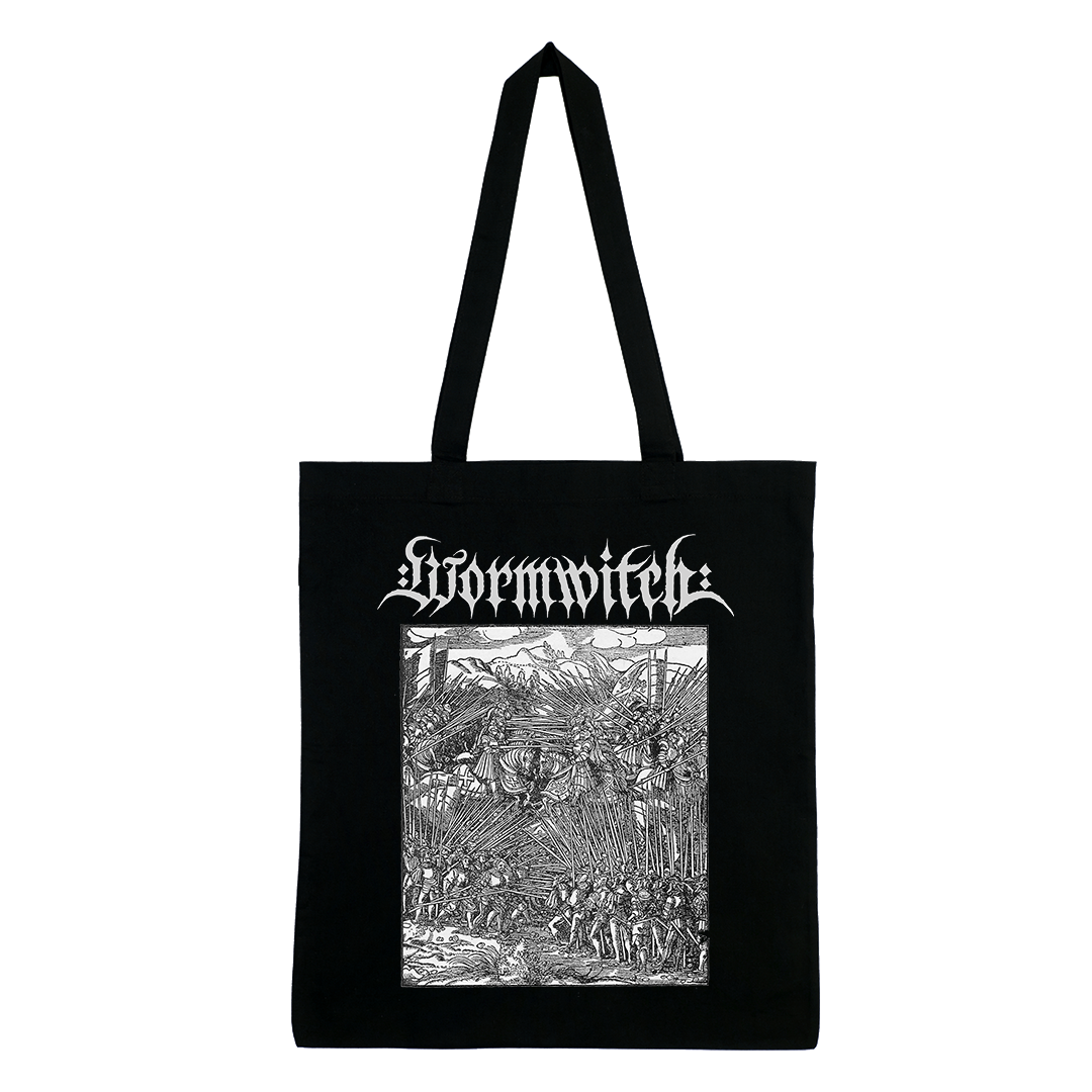 Wormwitch - Adversary In Flames Tote Bag - Black