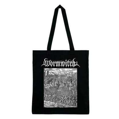 Wormwitch - Adversary In Flames Tote Bag - Black