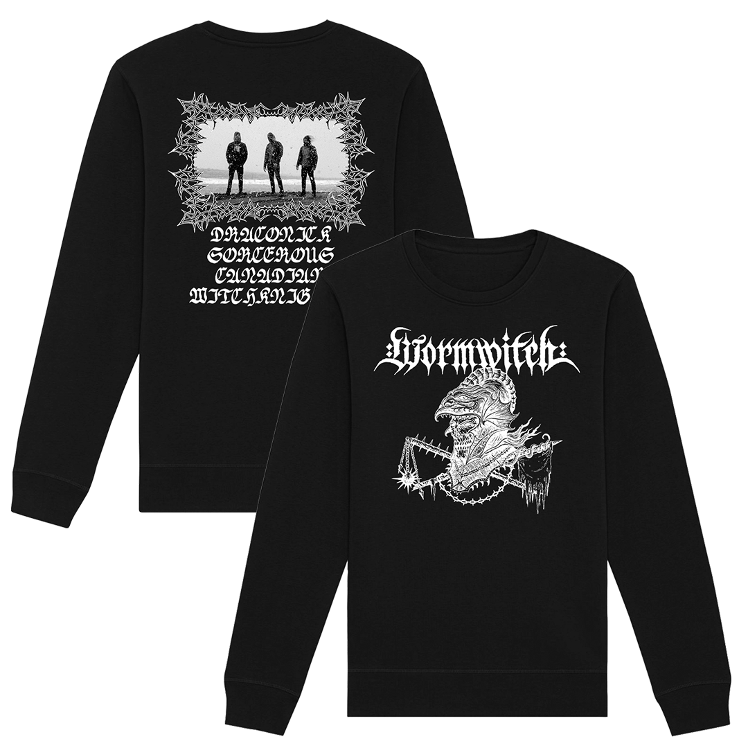 Wormwitch - Witch Knights Crewneck Sweatshirt - Black