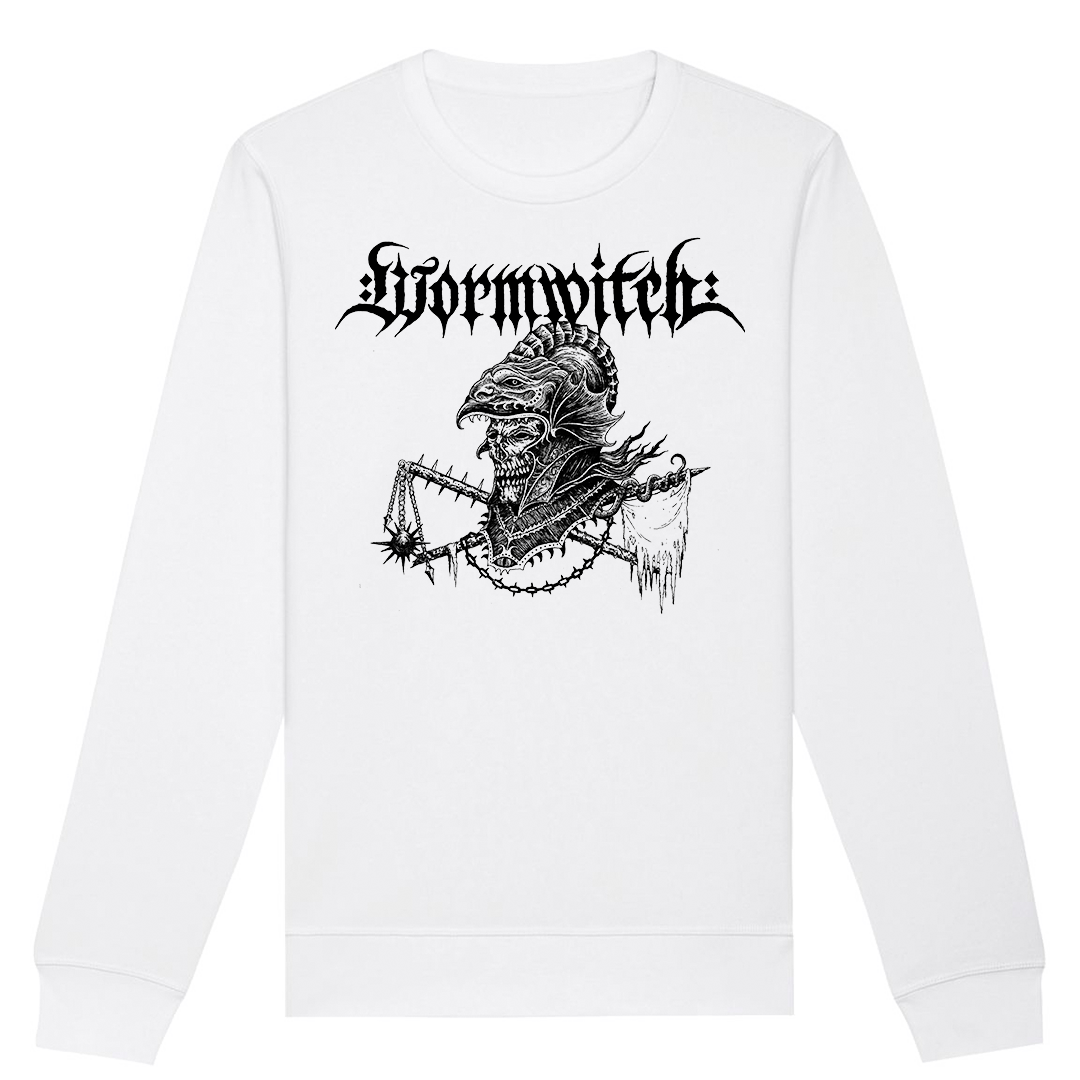 Wormwitch - Witch Knights Crewneck Sweatshirt - White