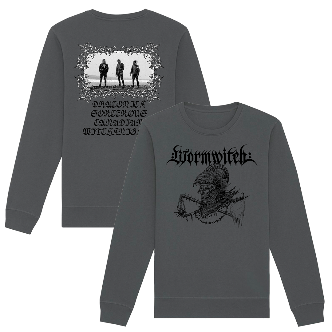 Wormwitch - Witch Knights Crewneck Sweatshirt - Charcoal