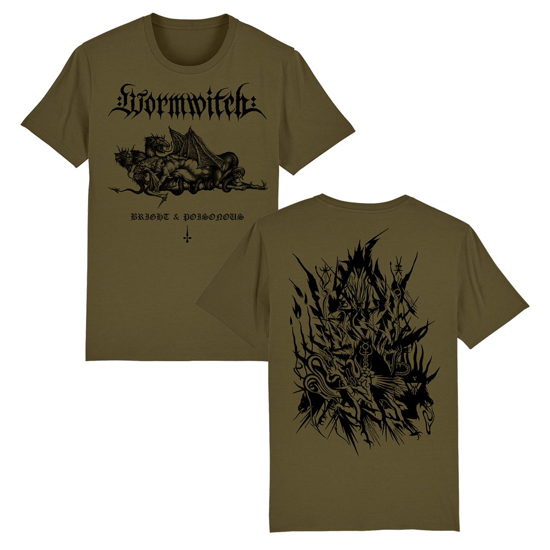 Wormwitch - Bright & Poisonous T-Shirt - Green